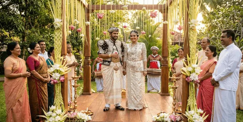 Top 5 Buddhist Wedding Traditions in Sri Lanka